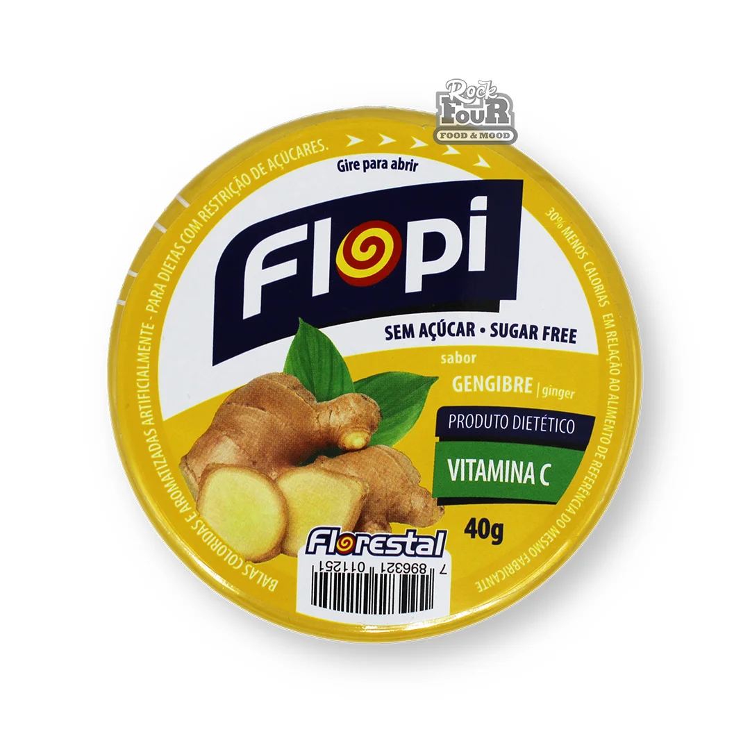 Սառնաշաքար «Flopi Իմբիր» առանց շաքարի 40գ